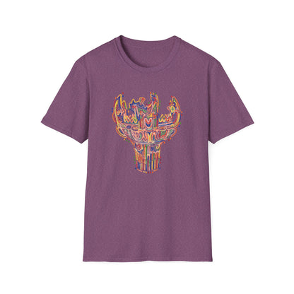 彩炎 JOMON｜カラフル火焔型土器 Tシャツ