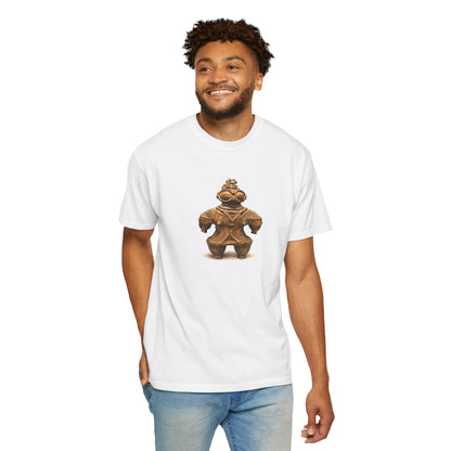 遮光器土偶 Tシャツ｜縄文文化デザイン｜ユニセックス コットンTシャツ