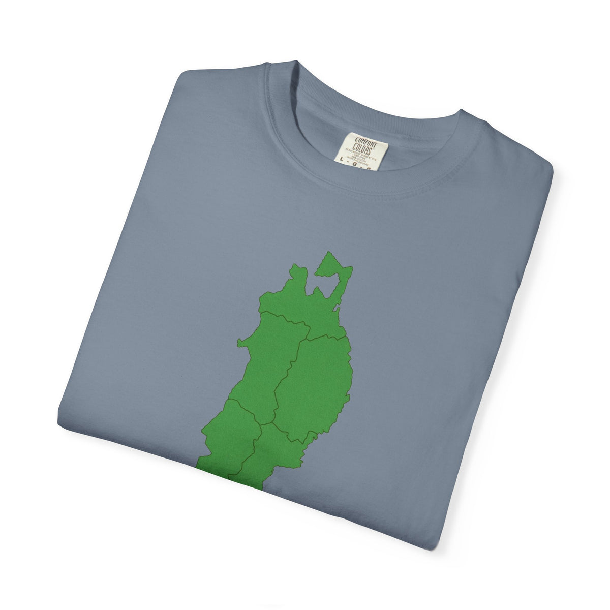 東北地方 地図デザイン Tシャツ｜ユニセックス コットンTシャツ