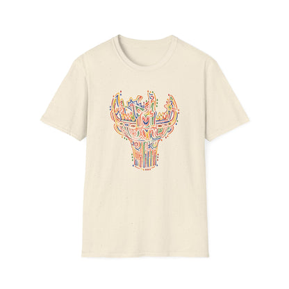 彩炎 JOMON｜カラフル火焔型土器 Tシャツ