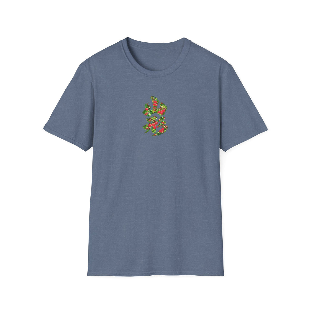 山形 さくらんぼ Tシャツ｜山形県・果樹園・漢字デザイン