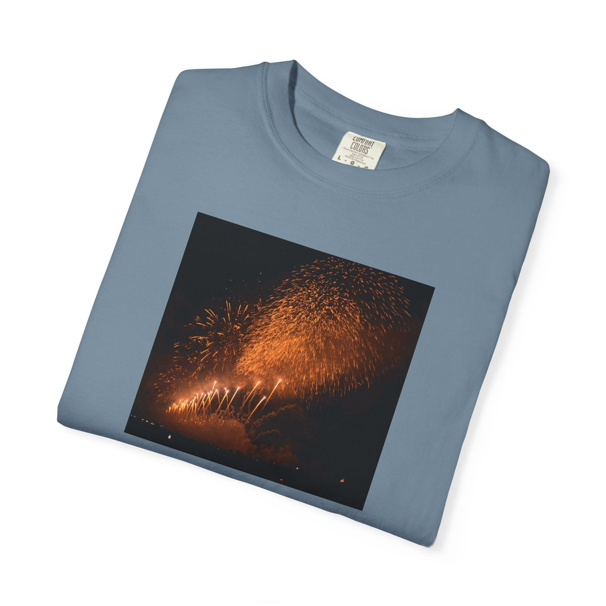 大曲の花火 （2026年版）｜秋田・夜空を彩る花火写真Tシャツ　｜Omagari Fireworks Photo T-Shirt