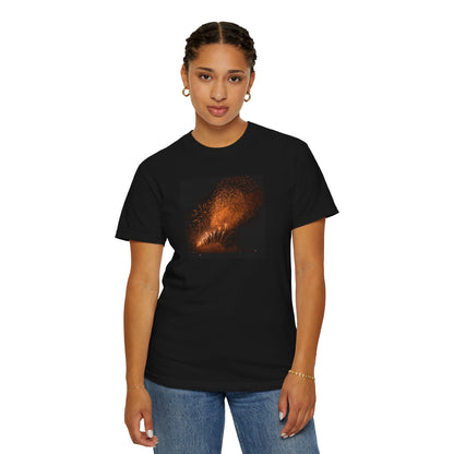 大曲の花火 （2026年版）｜秋田・夜空を彩る花火写真Tシャツ　｜Omagari Fireworks Photo T-Shirt