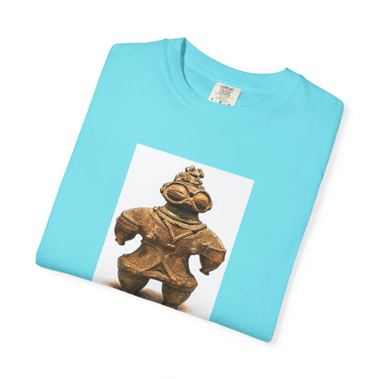 遮光器土偶 Tシャツ｜縄文文化デザイン｜ユニセックス コットンTシャツ