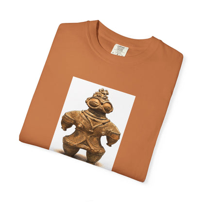遮光器土偶 Tシャツ｜縄文文化デザイン｜ユニセックス コットンTシャツ