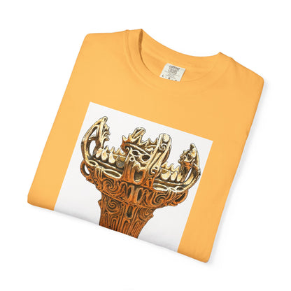 火焔型土器 Tシャツ｜縄文文化デザイン｜ユニセックス コットンTシャツ