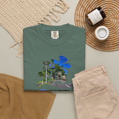 「道（MICHI）」Tシャツ（トンネルバージョン） — 日本の国道「ONIGIRI」＆県道「HEKISA」デザイン