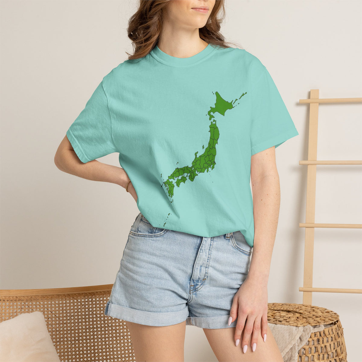 Japan 47 Prefectures Map T-Shirt | Detailed Japan Map Tee