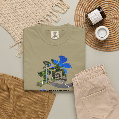 「道（MICHI）」Tシャツ（トンネルバージョン） — 日本の国道「ONIGIRI」＆県道「HEKISA」デザイン