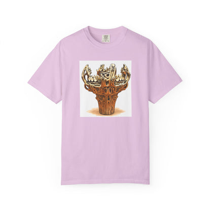 火焔型土器 Tシャツ｜縄文文化デザイン｜ユニセックス コットンTシャツ