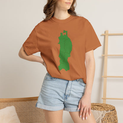 Tohoku Japan Map T-Shirt | Unisex Regional Map Tee