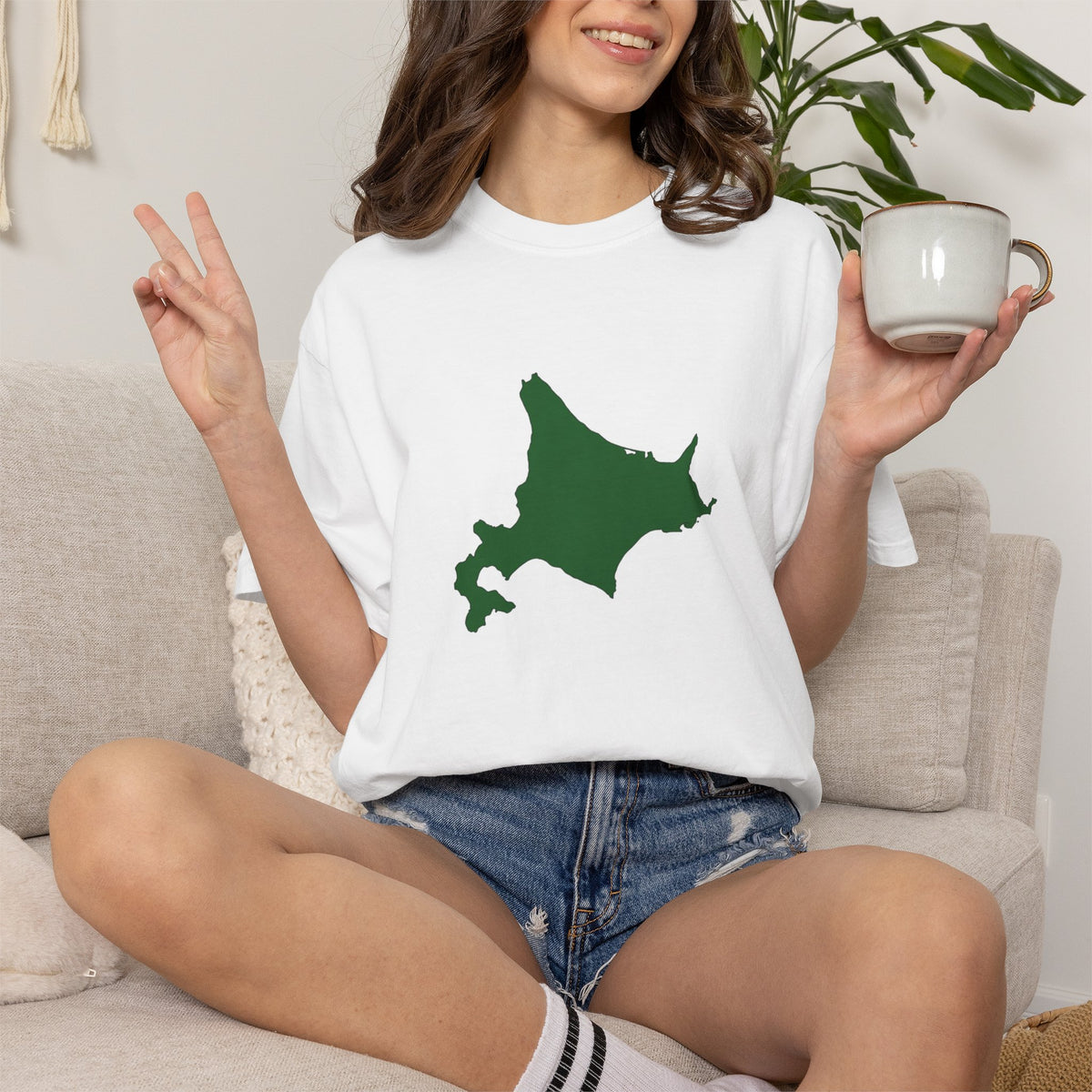 Hokkaido Japan Map T-Shirt | Unisex Regional Map Tee
