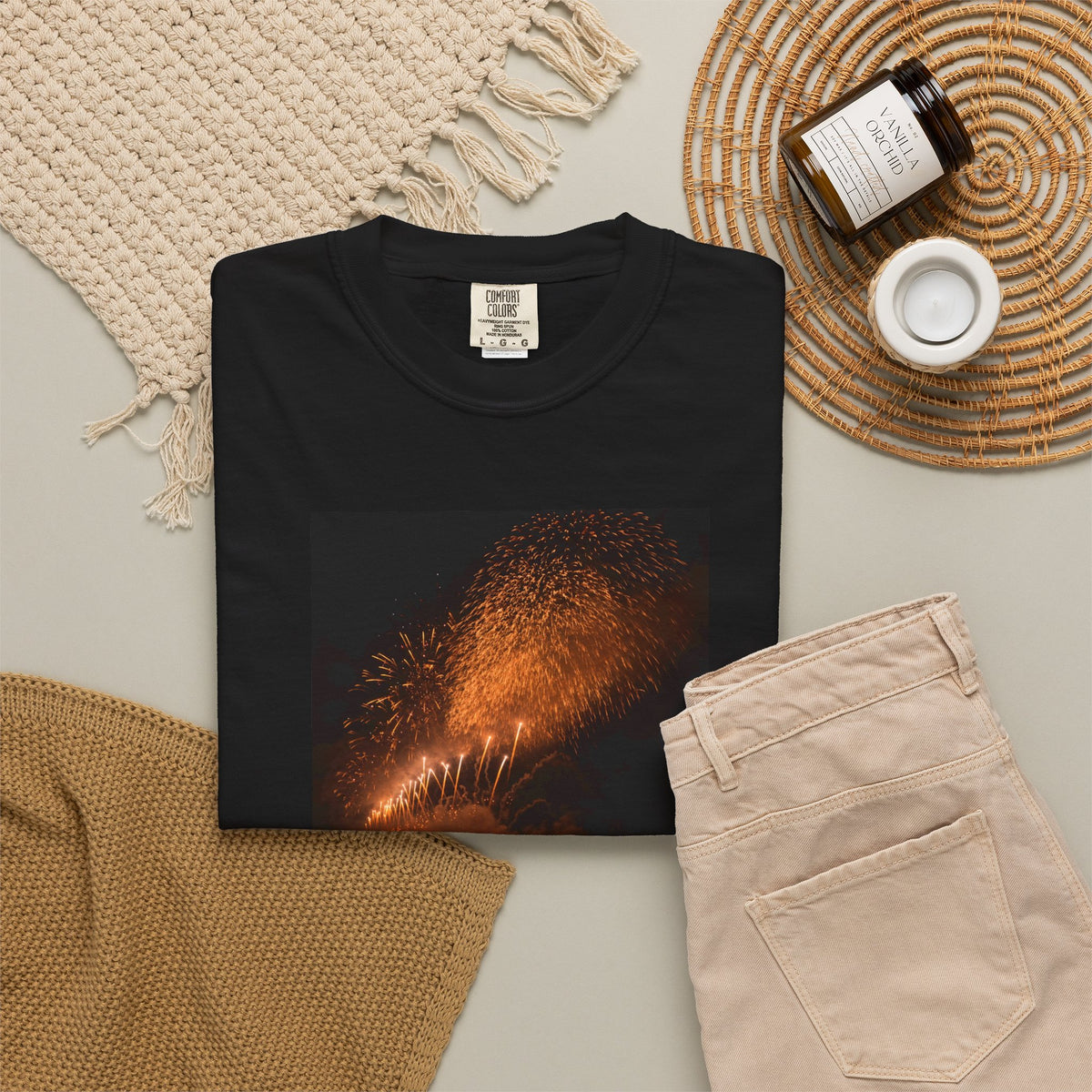 Omagari Fireworks 2026 Photo T-Shirt | Akita Japan Fireworks Festival