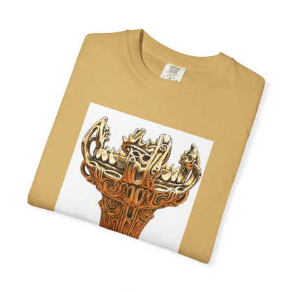 火焔型土器 Tシャツ｜縄文文化デザイン｜ユニセックス コットンTシャツ
