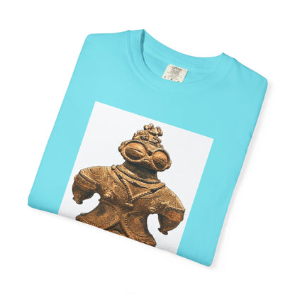 遮光器土偶 Tシャツ｜縄文文化デザイン｜ユニセックス コットンTシャツ