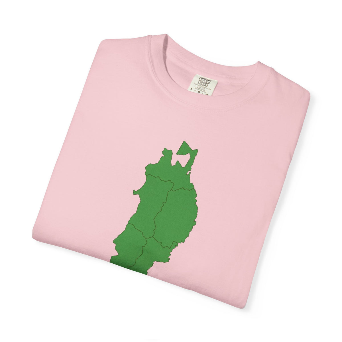 東北地方 地図デザイン Tシャツ｜ユニセックス コットンTシャツ