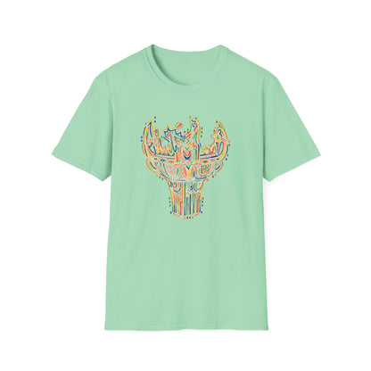 彩炎 JOMON｜カラフル火焔型土器 Tシャツ