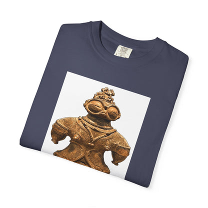 遮光器土偶 Tシャツ｜縄文文化デザイン｜ユニセックス コットンTシャツ