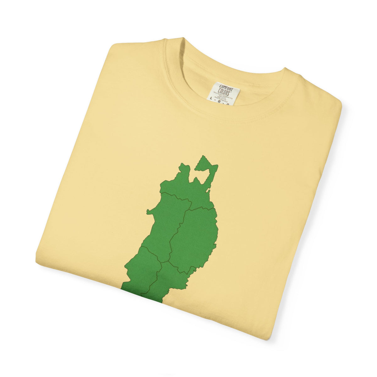 東北地方 地図デザイン Tシャツ｜ユニセックス コットンTシャツ