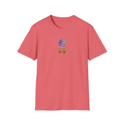 新潟 Tシャツ｜佐渡島・日本海・信濃川・水田・稲穂を描いた毛筆漢字デザイン