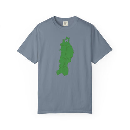 Tohoku Japan Map T-Shirt | Unisex Regional Map Tee
