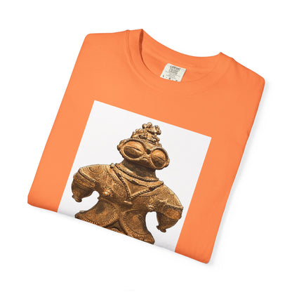 遮光器土偶 Tシャツ｜縄文文化デザイン｜ユニセックス コットンTシャツ