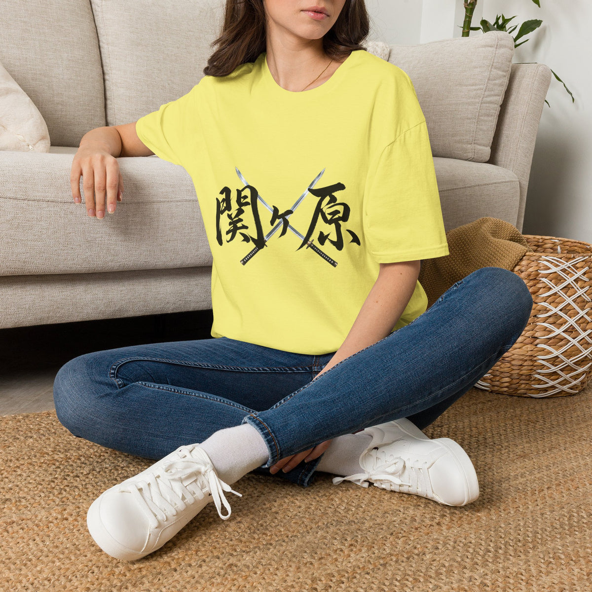 関ヶ原 Sekigahara Kanji Samurai T-Shirt | Japanese Sword Art Tee