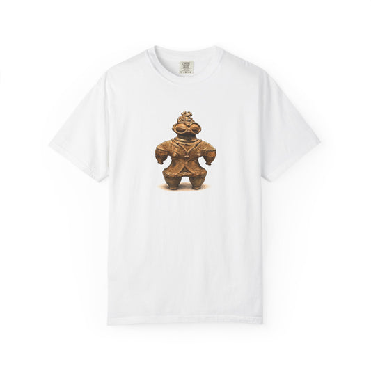 Shakoki Dogu T-Shirt | Jomon Clay Figurine Design | Japanese Archaeology Art