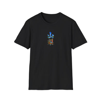 山梨 Tシャツ｜富士山・河口湖・ぶどう・桃・昇仙峡 毛筆漢字デザイン