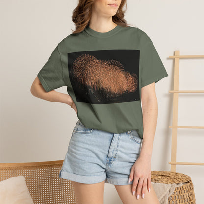 花火　ベスビアス　Tシャツ — 長岡　2026 夜空写真シャツ