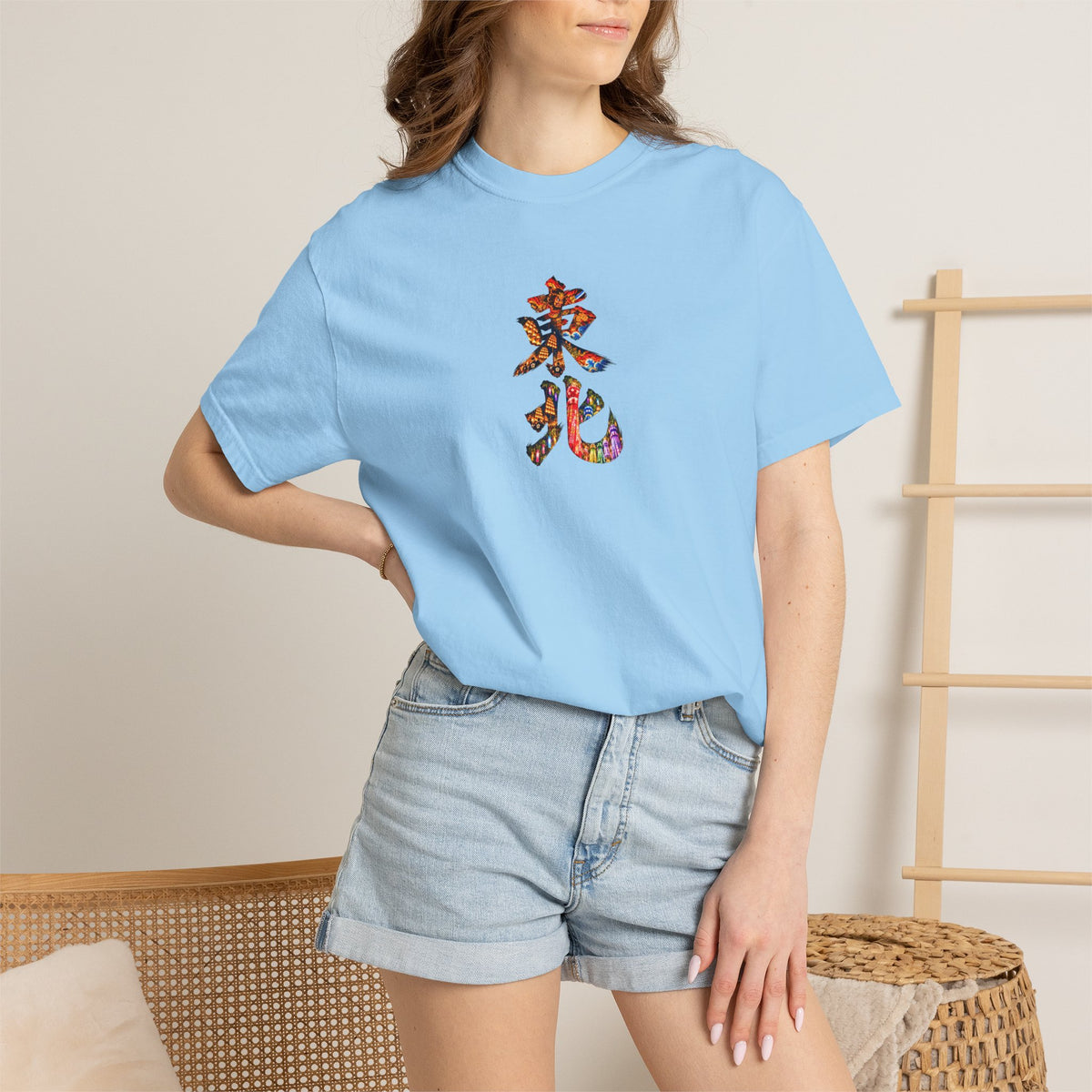 東北三大祭り Tシャツ｜青森ねぶた・秋田竿燈・仙台七夕 毛筆漢字デザイン