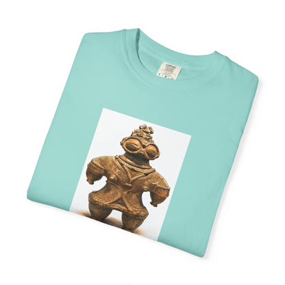 遮光器土偶 Tシャツ｜縄文文化デザイン｜ユニセックス コットンTシャツ