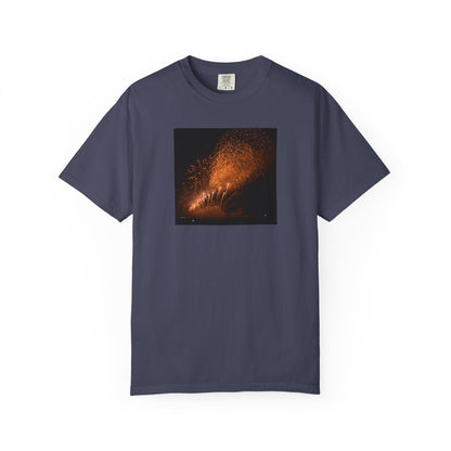 大曲の花火 （2026年版）｜秋田・夜空を彩る花火写真Tシャツ　｜Omagari Fireworks Photo T-Shirt