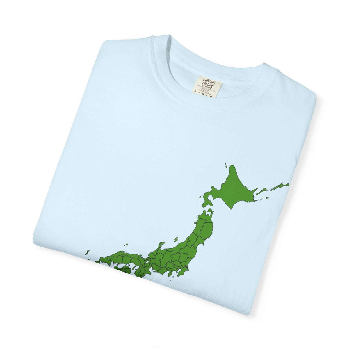 日本47都道府県マップ Tシャツ｜県境入り日本地図デザイン｜Detailed Japan Map｜ユニセックス コットンTシャツ