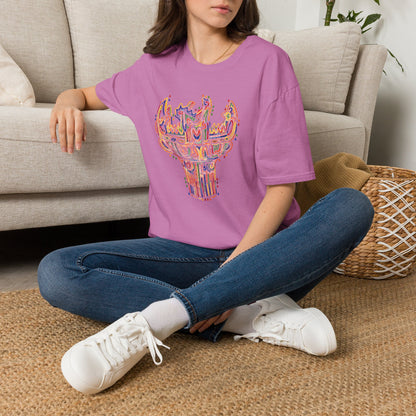 彩炎 JOMON｜カラフル火焔型土器 Tシャツ