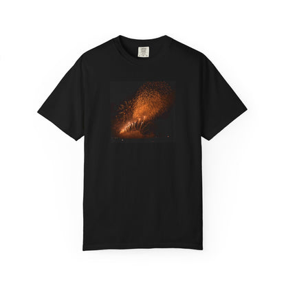 大曲の花火 （2026年版）｜秋田・夜空を彩る花火写真Tシャツ　｜Omagari Fireworks Photo T-Shirt
