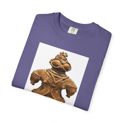 遮光器土偶 Tシャツ｜縄文文化デザイン｜ユニセックス コットンTシャツ