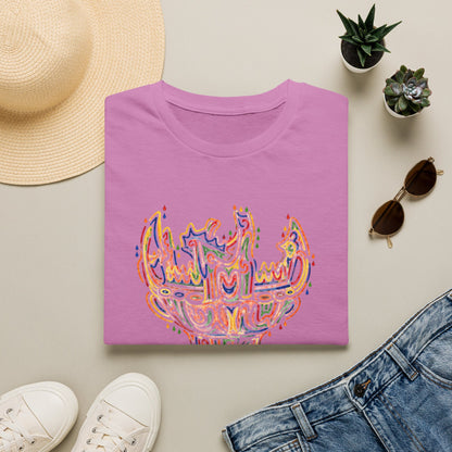 彩炎 JOMON｜カラフル火焔型土器 Tシャツ