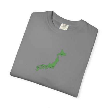 日本列島マップ Tシャツ｜主要都市入り｜Japan Map｜ユニセックス コットンTシャツ