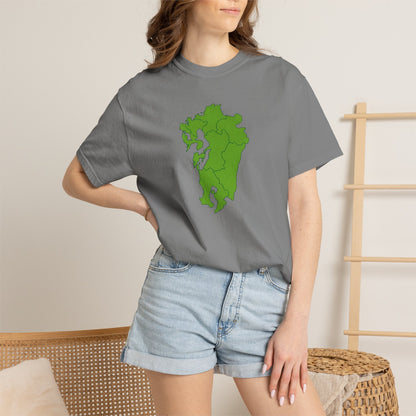 Kyushu Japan Map T-Shirt | Unisex Regional Map Tee