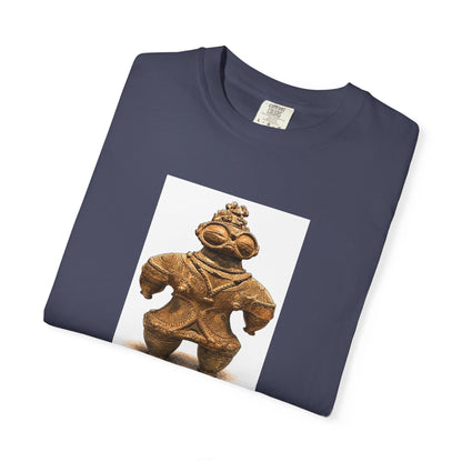遮光器土偶 Tシャツ｜縄文文化デザイン｜ユニセックス コットンTシャツ