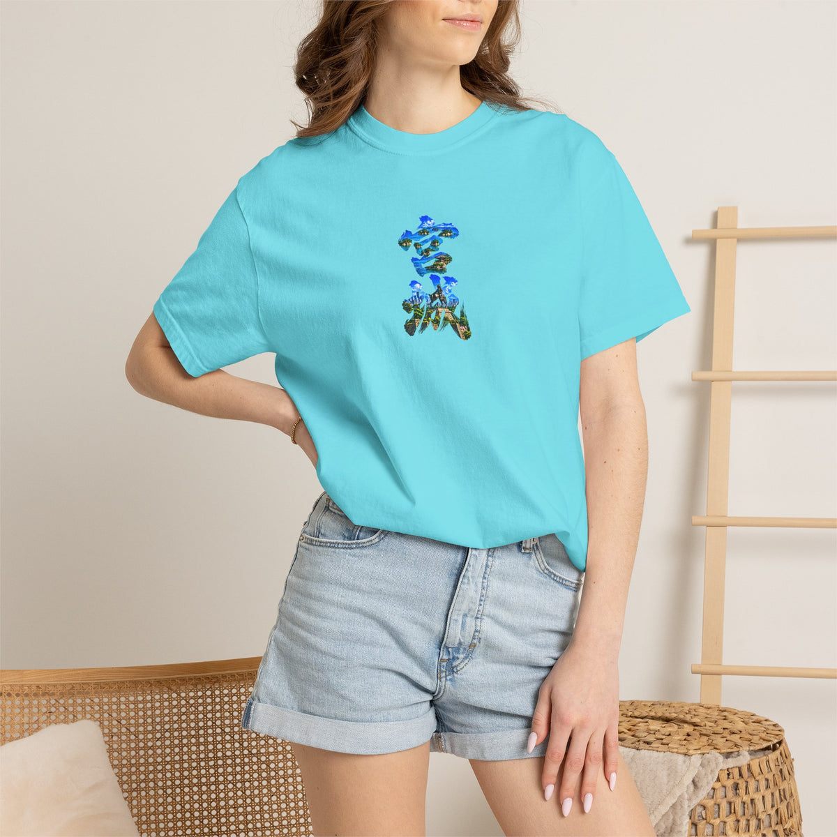宮城 Tシャツ｜松島・伊達政宗・仙台城・仙台の街並みを描いた毛筆漢字デザイン
