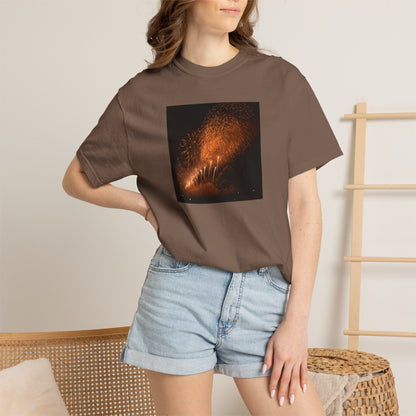 大曲の花火 （2026年版）｜秋田・夜空を彩る花火写真Tシャツ　｜Omagari Fireworks Photo T-Shirt