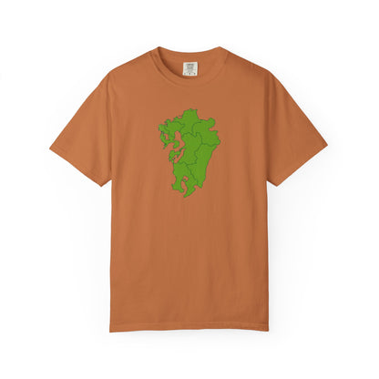 Kyushu Japan Map T-Shirt | Unisex Regional Map Tee