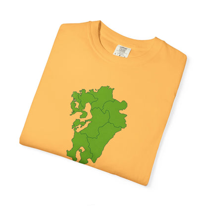 Kyushu Japan Map T-Shirt | Unisex Regional Map Tee