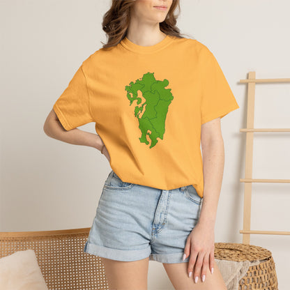Kyushu Japan Map T-Shirt | Unisex Regional Map Tee