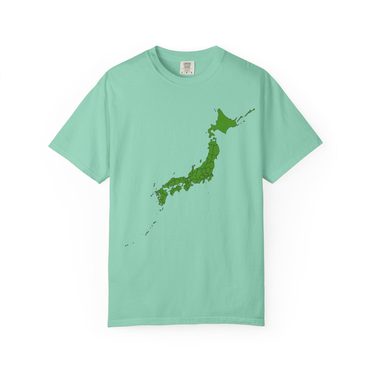 Japan 47 Prefectures Map T-Shirt | Detailed Japan Map Tee