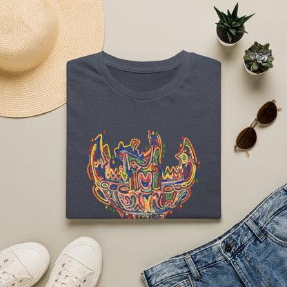彩炎 JOMON｜カラフル火焔型土器 Tシャツ