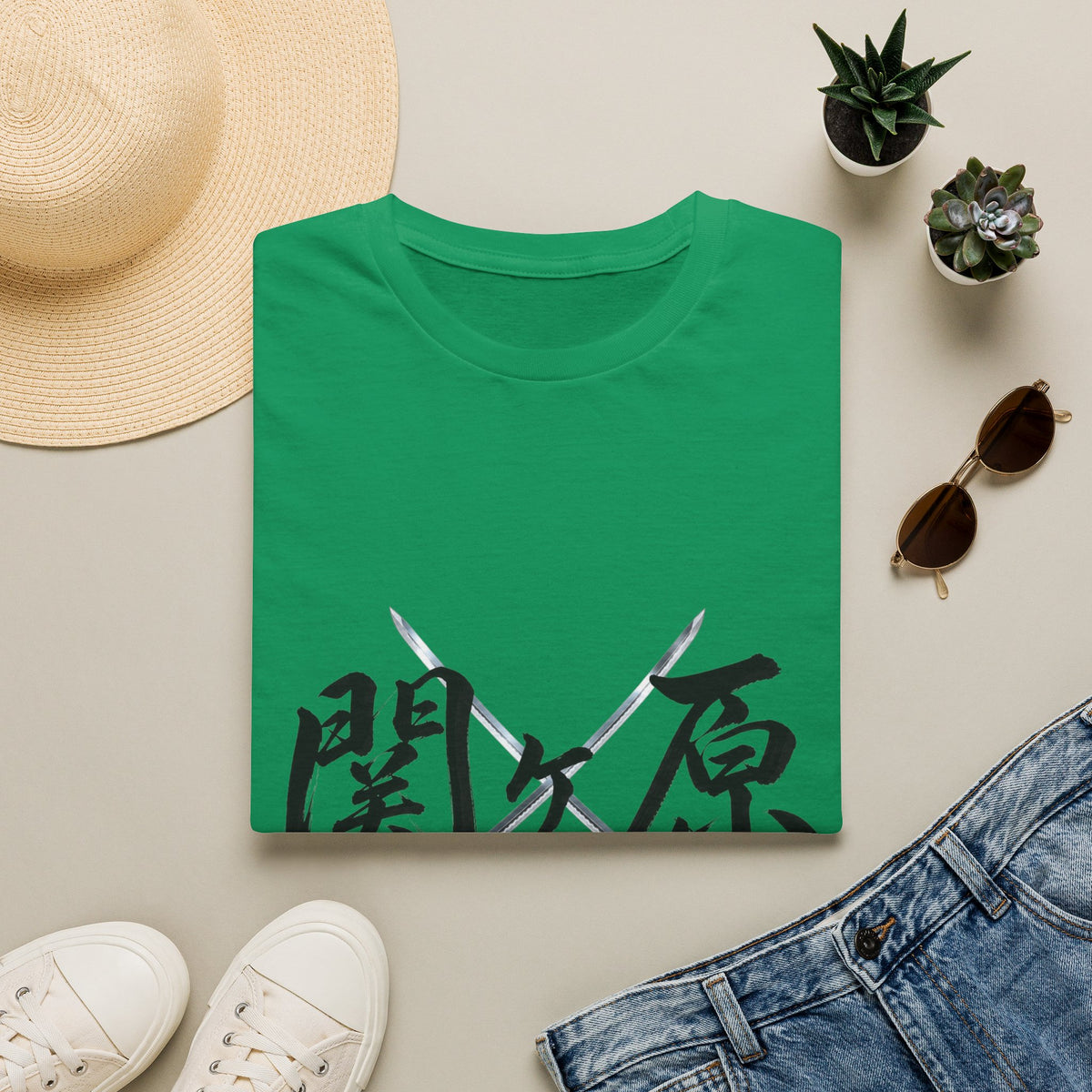 関ヶ原 Sekigahara Kanji Samurai T-Shirt | Japanese Sword Art Tee