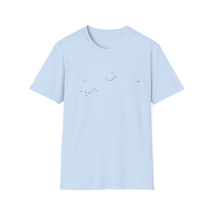 Okinawa Prefecture Map T-Shirt with Island Names & Naha | Japanese Geography Tee